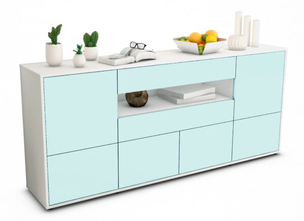 Sideboard Emely, Mint (180x79x35cm)