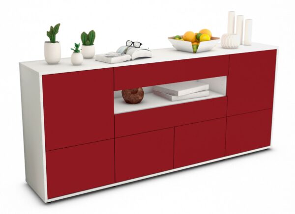 Sideboard Emely, Bordeaux (180x79x35cm)
