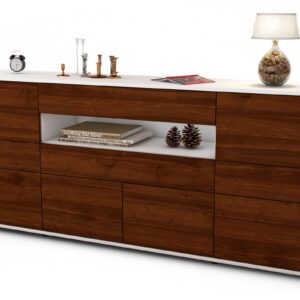 Sideboard Emerelda, Walnuss (180x79x35cm)