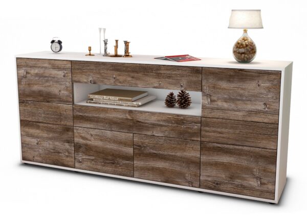 Sideboard Emerelda, Treibholz (180x79x35cm)