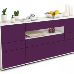 Sideboard Emerelda, Lila (180x79x35cm)