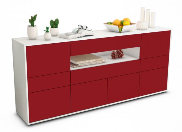 Sideboard Emerelda, Bordeaux (180x79x35cm)