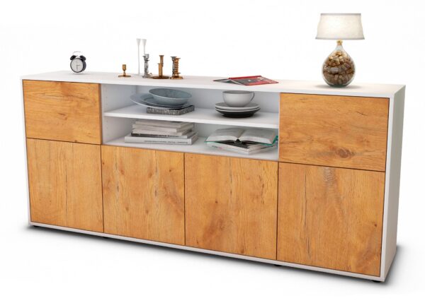 Sideboard Emilia, Eiche (180x79x35cm)