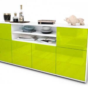 Sideboard Emilia, Grün (180x79x35cm)