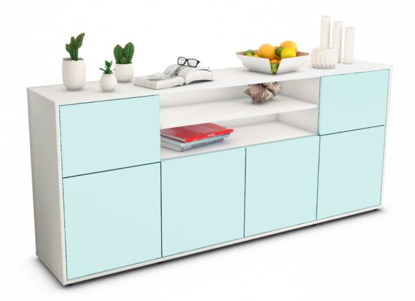 Sideboard Emilia, Mint (180x79x35cm)