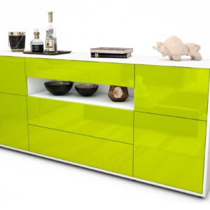 Sideboard Emma, Grün (180x79x35cm)