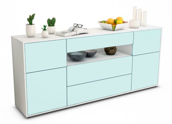 Sideboard Emma, Mint (180x79x35cm)
