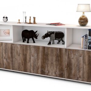 Sideboard Enrica, Treibholz (180x79x35cm)