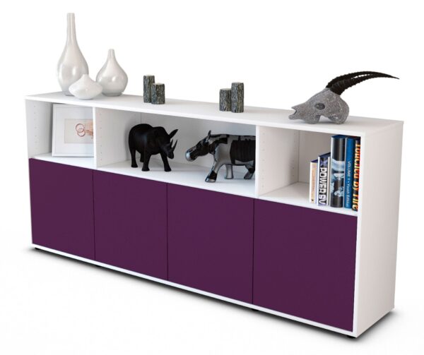 Sideboard Enrica, Lila (180x79x35cm)