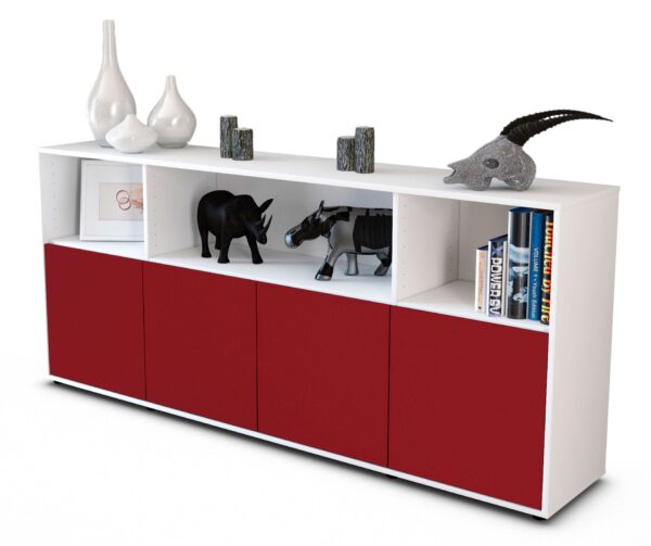 Sideboard Enrica, Bordeaux (180x79x35cm)