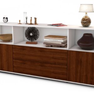 Sideboard Enza, Walnuss (180x79x35cm)