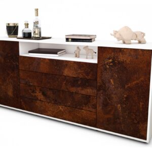 Sideboard Enzo, Rost (180x79x35cm)