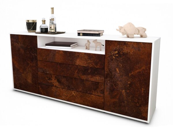 Sideboard Enzo, Rost (180x79x35cm)