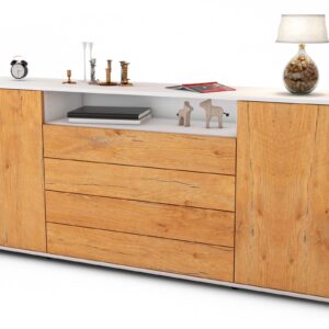 Sideboard Enzo, Eiche (180x79x35cm)