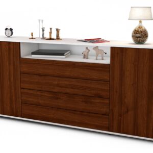 Sideboard Enzo, Walnuss (180x79x35cm)