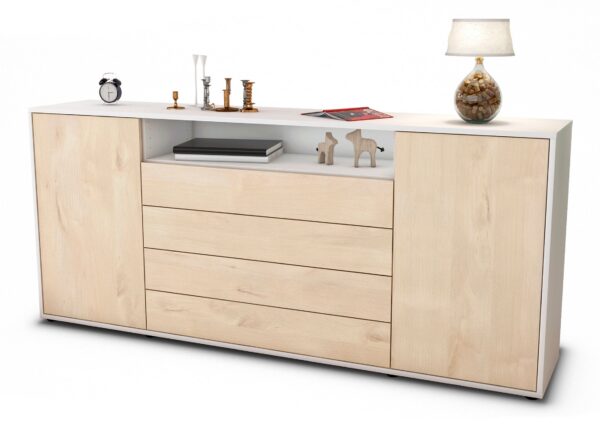 Sideboard Enzo, Zeder (180x79x35cm)