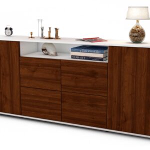Sideboard Ephenia, Walnuss (180x79x35cm)
