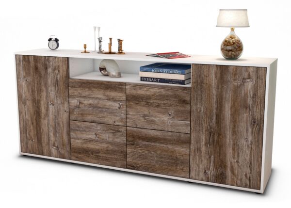 Sideboard Ephenia, Treibholz (180x79x35cm)