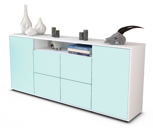 Sideboard Ephenia, Mint (180x79x35cm)