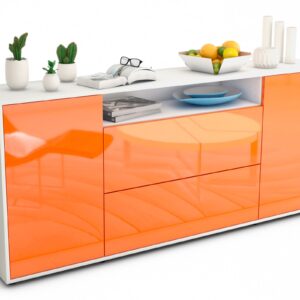 Sideboard Erina, Orange (180x79x35cm)