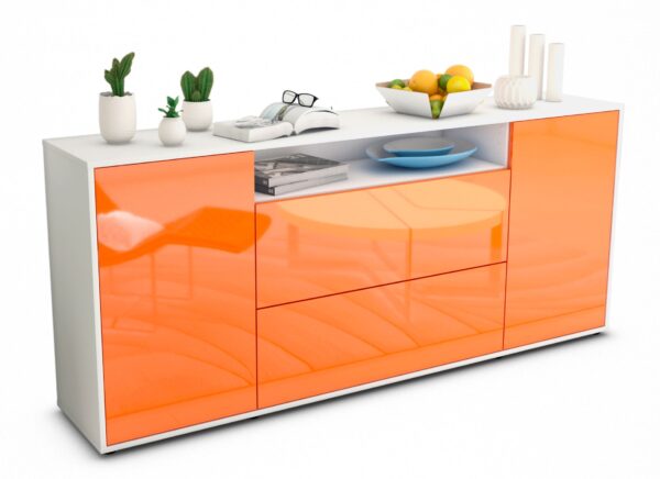 Sideboard Erina, Orange (180x79x35cm)