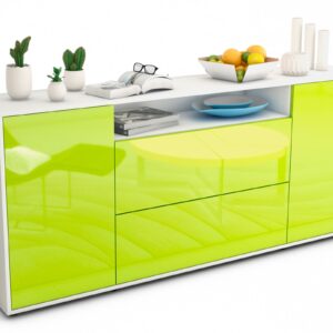 Sideboard Erina, Grün (180x79x35cm)
