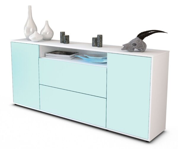Sideboard Erina, Mint (180x79x35cm)