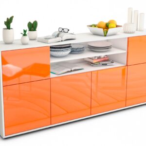 Sideboard Ermelina, Orange (180x79x35cm)