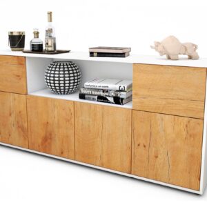 Sideboard Ermentrude, Eiche (180x79x35cm)