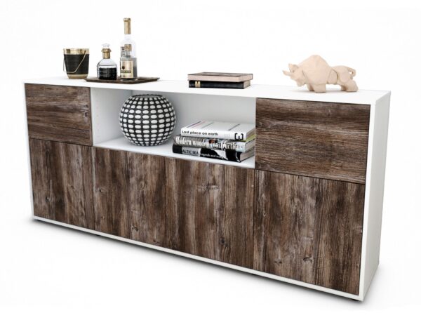 Sideboard Ermentrude, Treibholz (180x79x35cm)