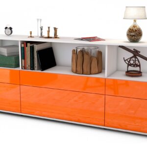 Sideboard Estella, Orange (180x79x35cm)