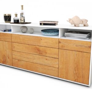 Sideboard Evelina, Eiche (180x79x35cm)