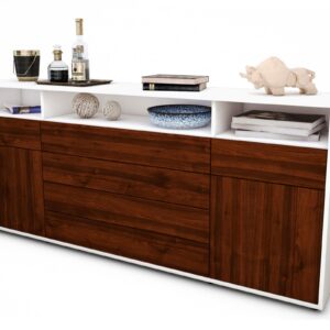 Sideboard Evelina, Walnuss (180x79x35cm)