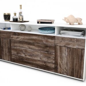 Sideboard Evelina, Treibholz (180x79x35cm)
