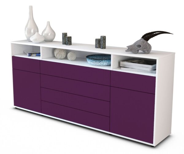 Sideboard Evelina, Lila (180x79x35cm)