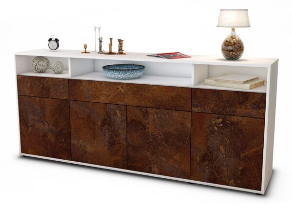 Sideboard Ezia, Rost (180x79x35cm)