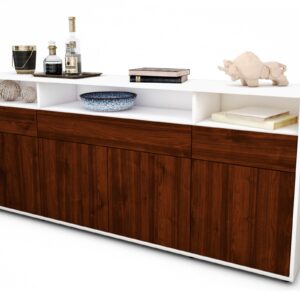 Sideboard Ezia, Walnuss (180x79x35cm)