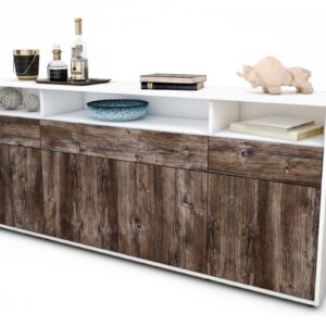 Sideboard Ezia, Treibholz (180x79x35cm)