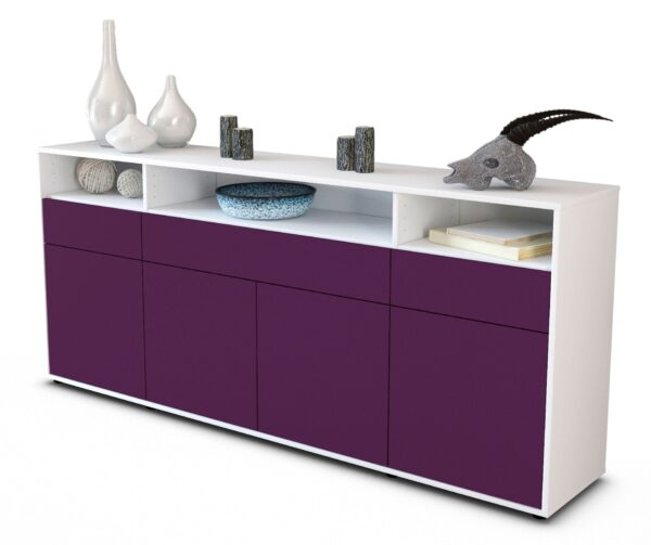 Sideboard Ezia, Lila (180x79x35cm)