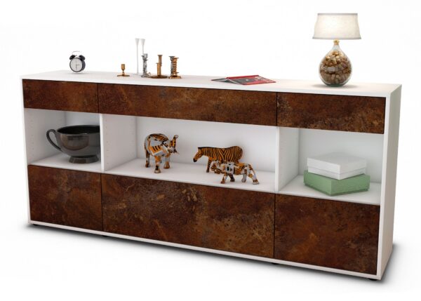 Sideboard Fabiana, Rost (180x79x35cm)