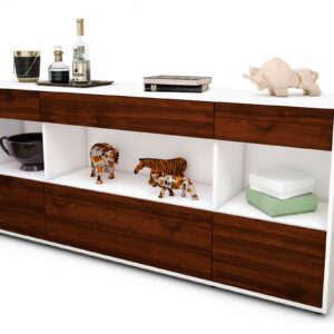 Sideboard Fabiana, Walnuss (180x79x35cm)