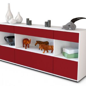 Sideboard Fabiana, Bordeaux (180x79x35cm)