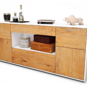 Sideboard Fabiola, Eiche (180x79x35cm)