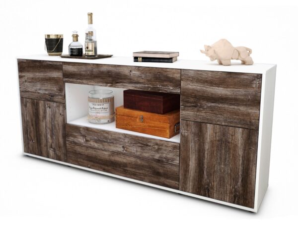 Sideboard Fabiola, Treibholz (180x79x35cm)