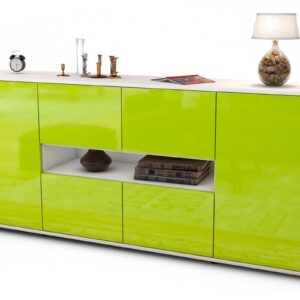 Sideboard Farina, Grün (180x79x35cm)