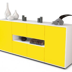 Sideboard Farina, Gelb (180x79x35cm)
