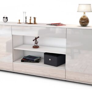 Sideboard Feli, Weiß (180x79x35cm)