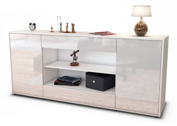 Sideboard Feli, Weiß (180x79x35cm)