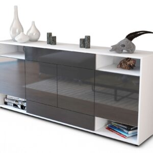 Sideboard Felicia, Grau (180x79x35cm)