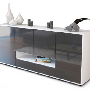 Sideboard Felicitas, Grau (180x79x35cm)
